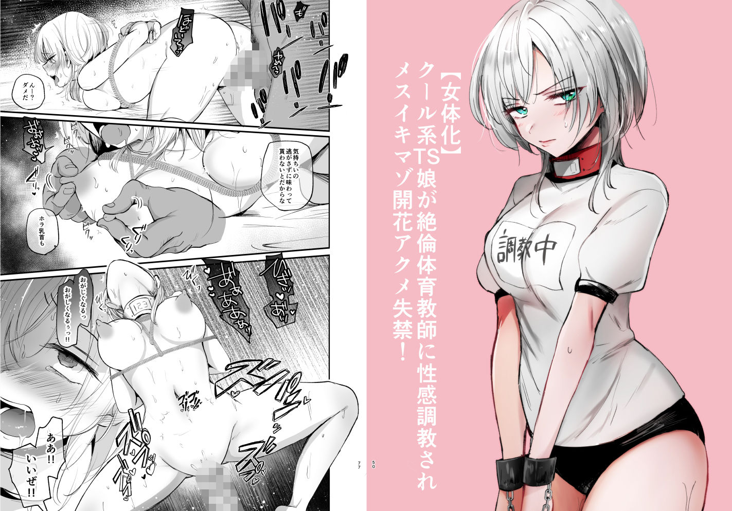 【総集編】TSF〜逃亡禁止の連続アクメ！100倍の感度でメス墜ちするTS娘たち〜 | 同人CG・同人作品紹介 | 同人倶楽部