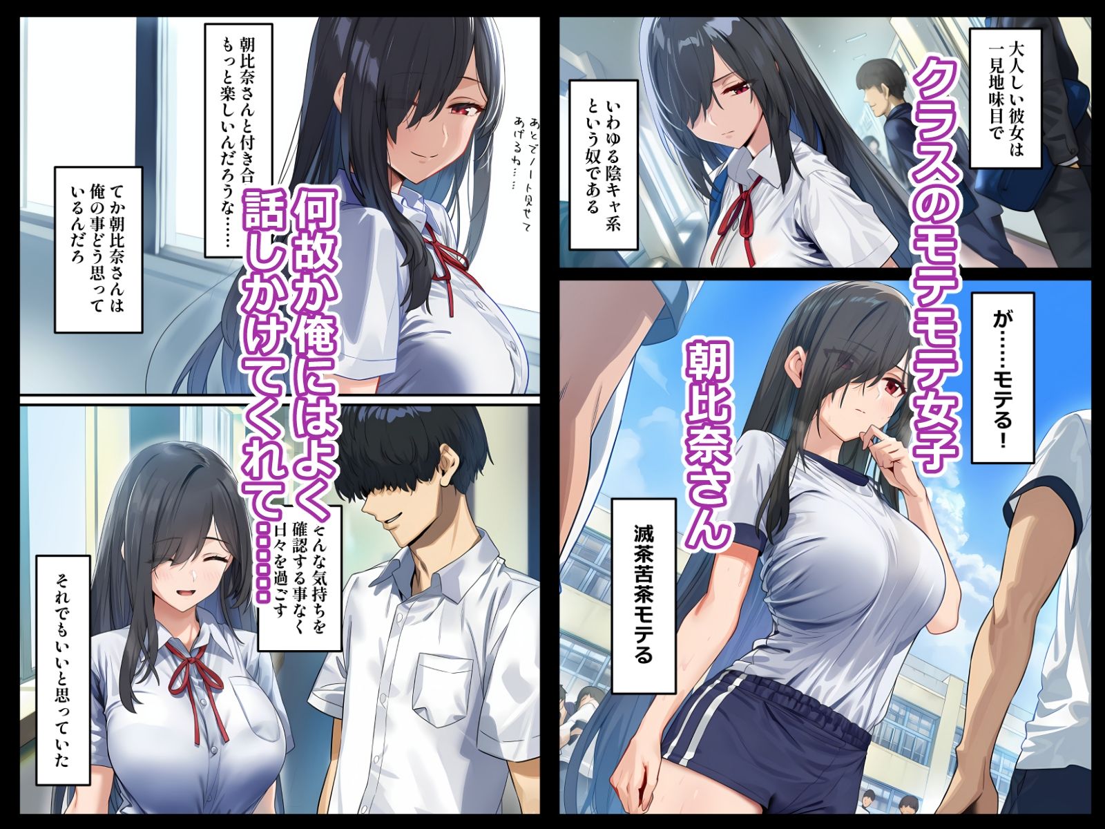 甘えていいですか？朝比奈さん！〜クラスのモテモテ女子が俺にひたすら惚れている話〜 | 同人CG・同人作品紹介 | 同人倶楽部