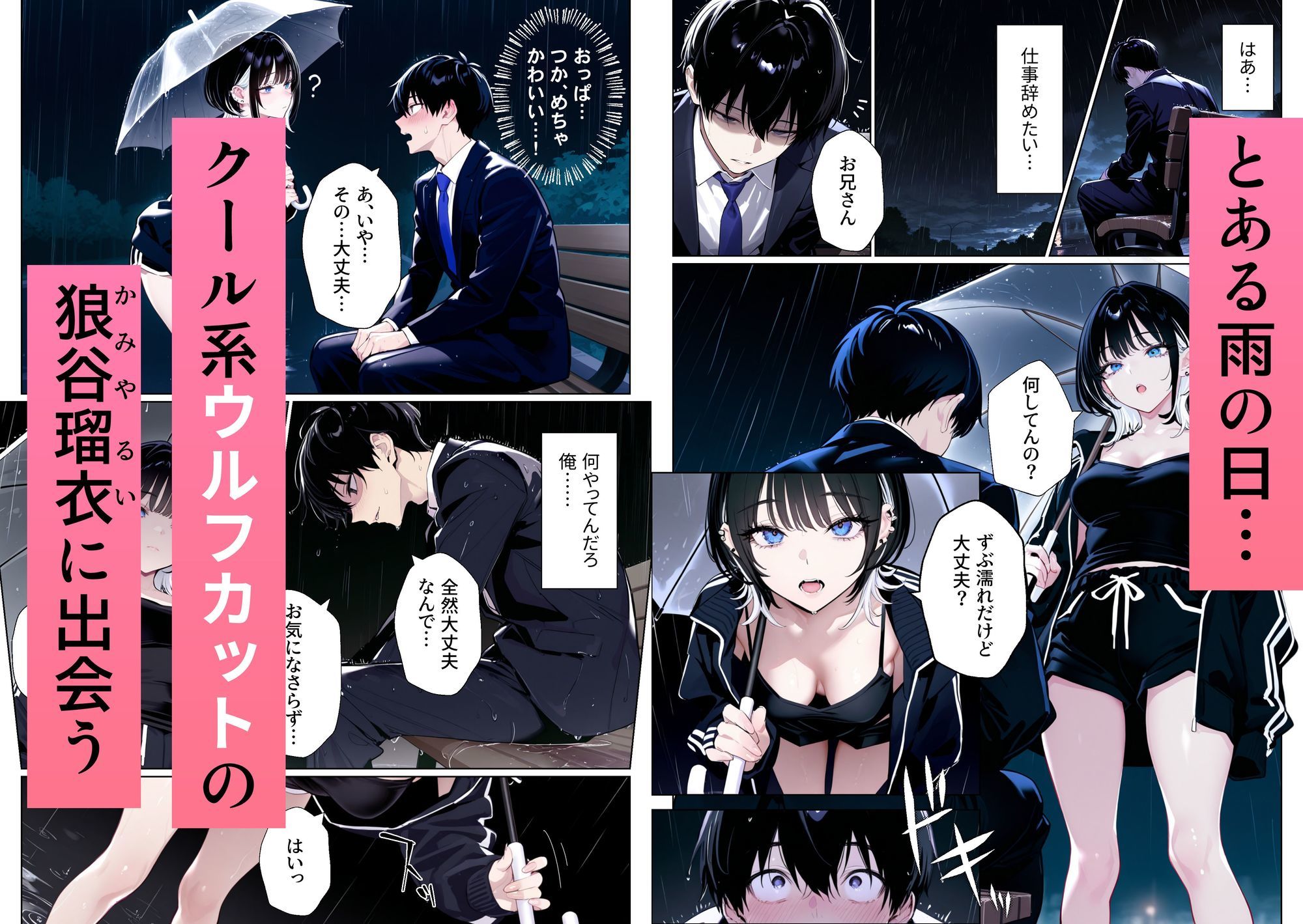 ウルフな彼女を庇ったら目一杯抱かせてくれました | 同人CG・同人作品紹介 | 同人倶楽部