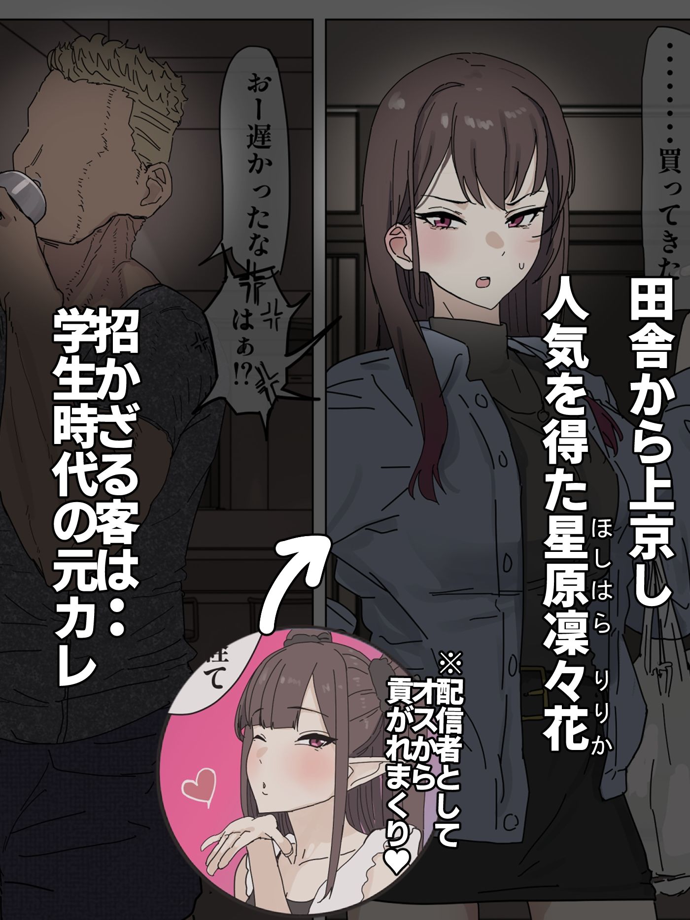 人気女性配信者、元カレに調教され同人AV出演 | 同人CG・同人作品紹介 | 同人倶楽部