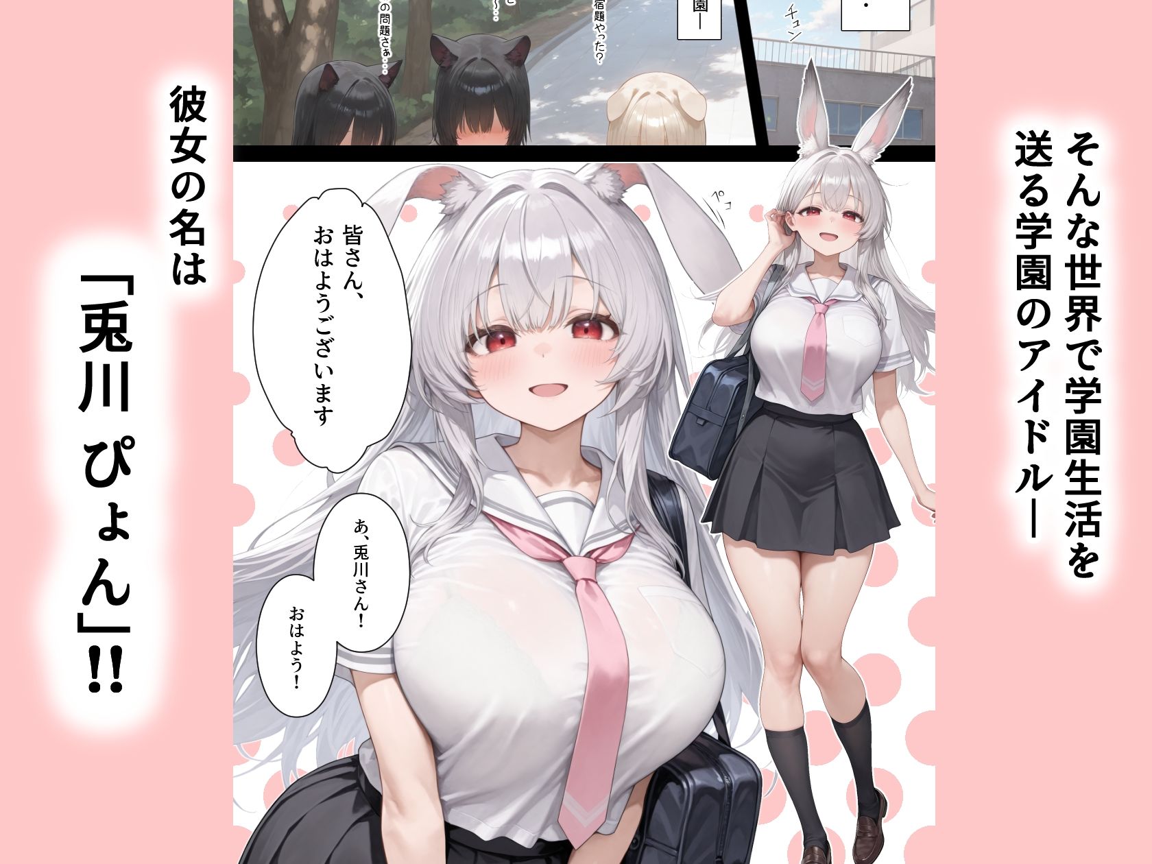 兎川ぴょんは発情しない | 同人CG・同人作品紹介 | 同人倶楽部