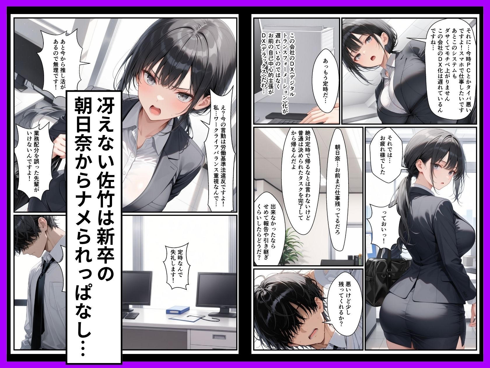 Z世代25卒新入社員の後輩ちゃんが若害なので性処理課に異動させたったwww | 同人CG・同人作品紹介 | 同人倶楽部