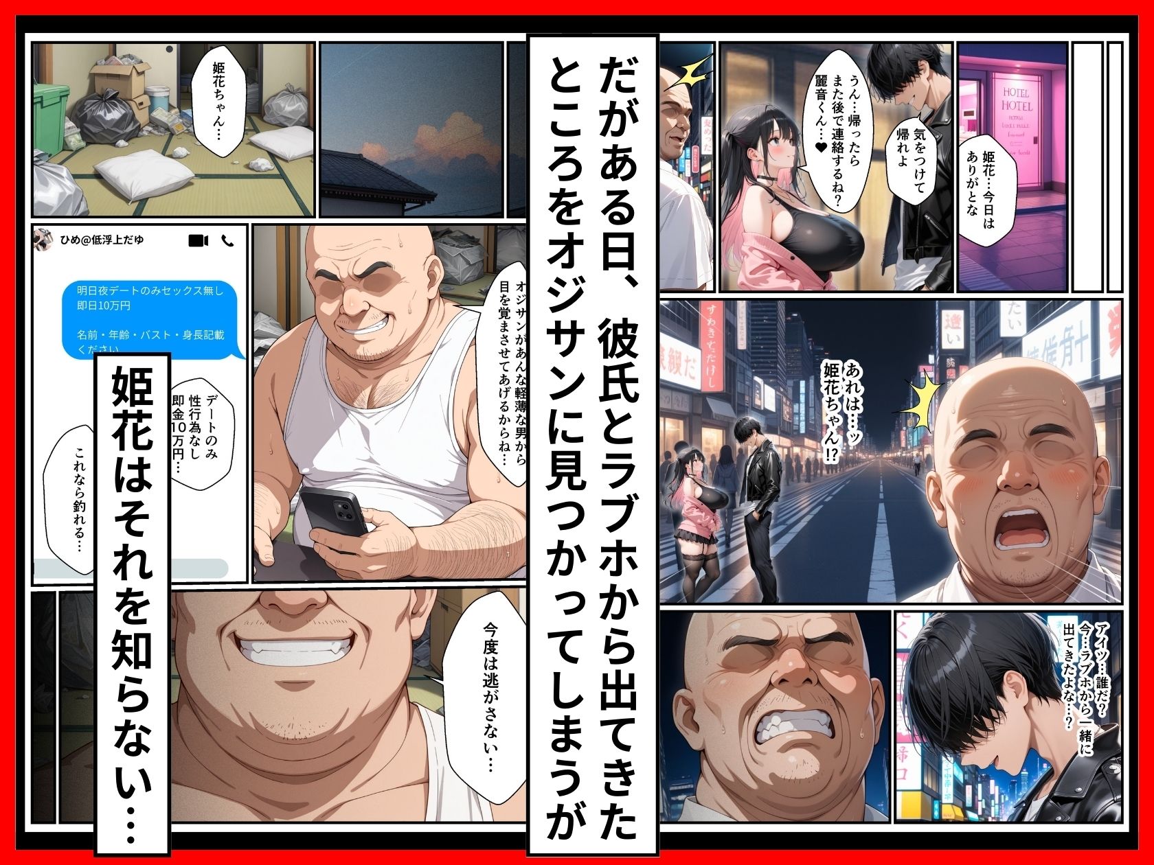 頂き女子が無敵オジに制裁SEX執行されて完堕ちする話 | 同人CG・同人作品紹介 | 同人倶楽部