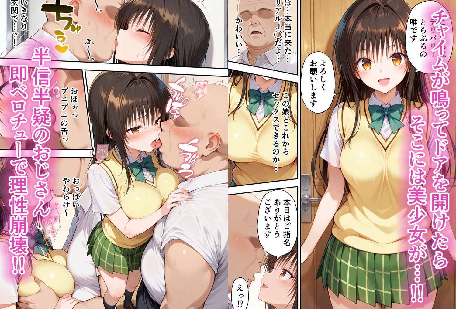 とらぶるキャラを指名できるデリヘルアプリ | 同人CG・同人作品紹介 | 同人倶楽部