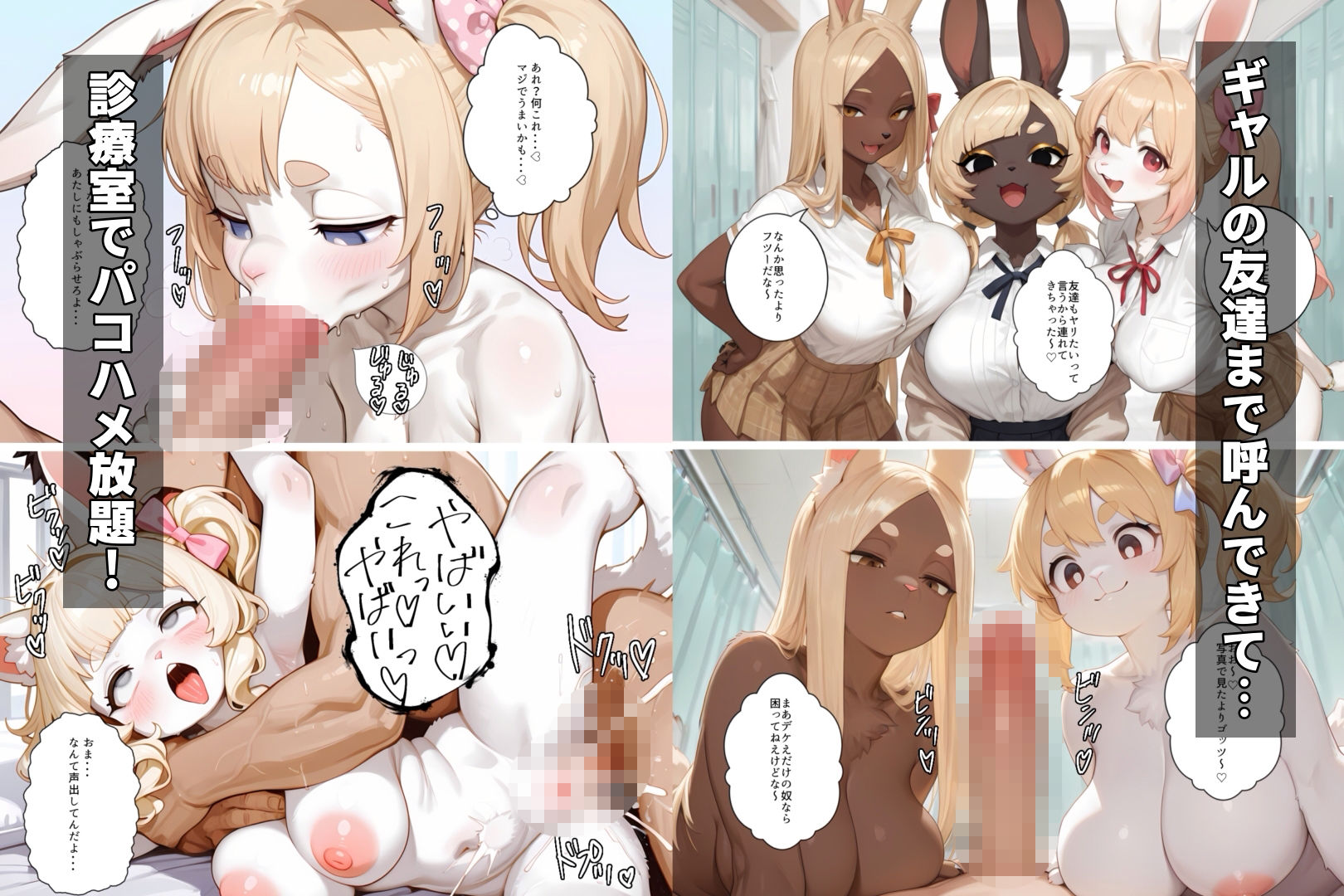 発情専門外来のカルテ 兎山愛華の場合 | 同人CG・同人作品紹介 | 同人倶楽部