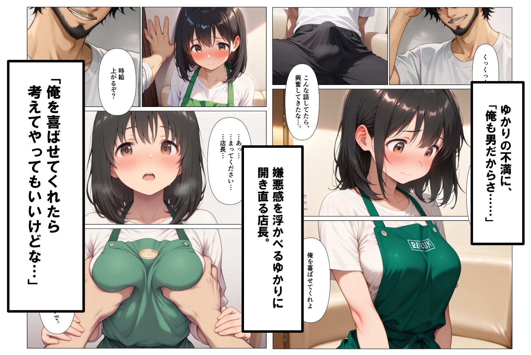 処女の地味バイトを襲ったら、実はエロ動画マニアで、マンコ締め付け吸引きつめで俺が負けた話 | 同人CG・同人作品紹介 | 同人倶楽部