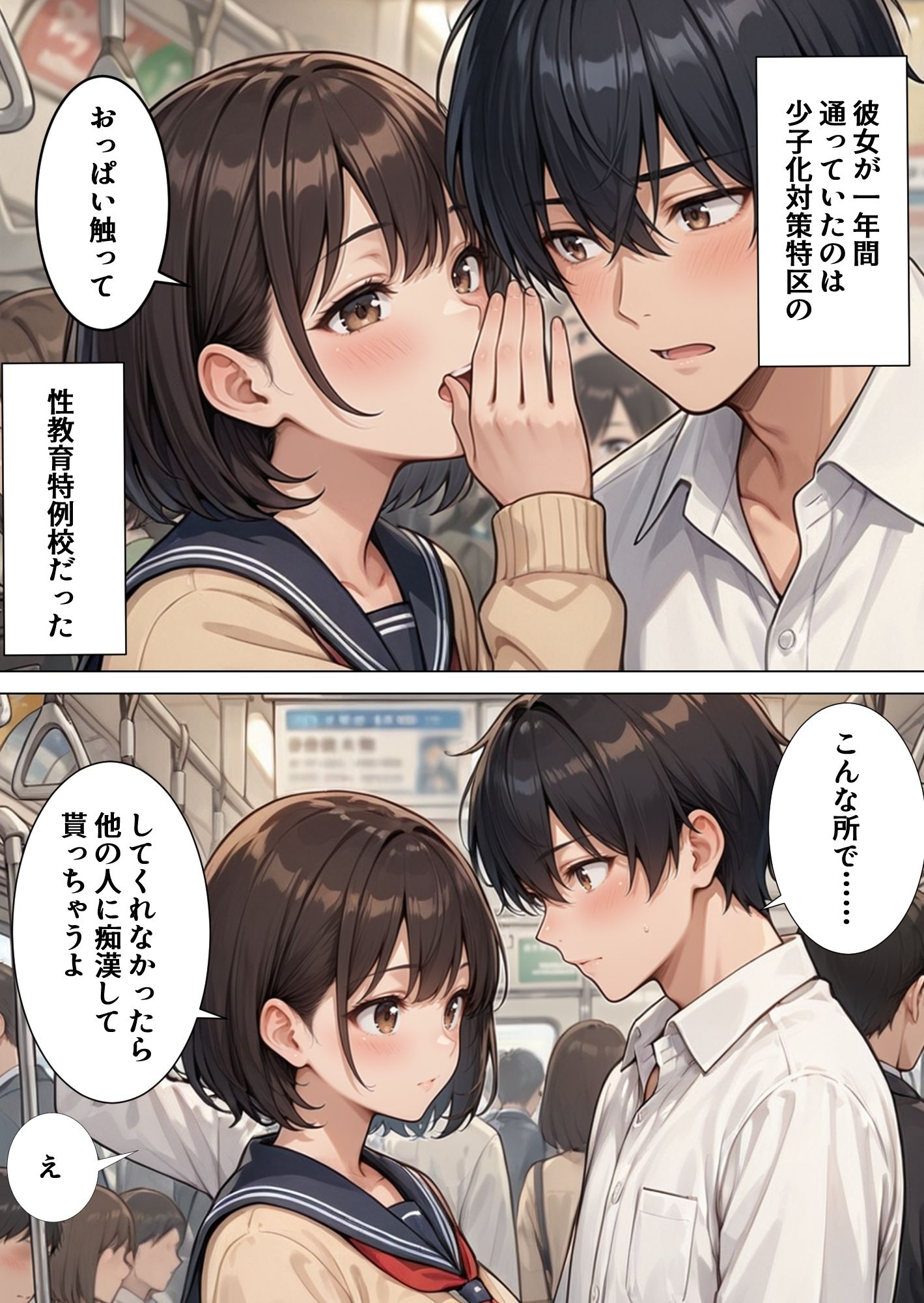 性教育学園X やりまくり！発情彼女1 vol.53【セリフ入有】 | 同人CG・同人作品紹介 | 同人倶楽部