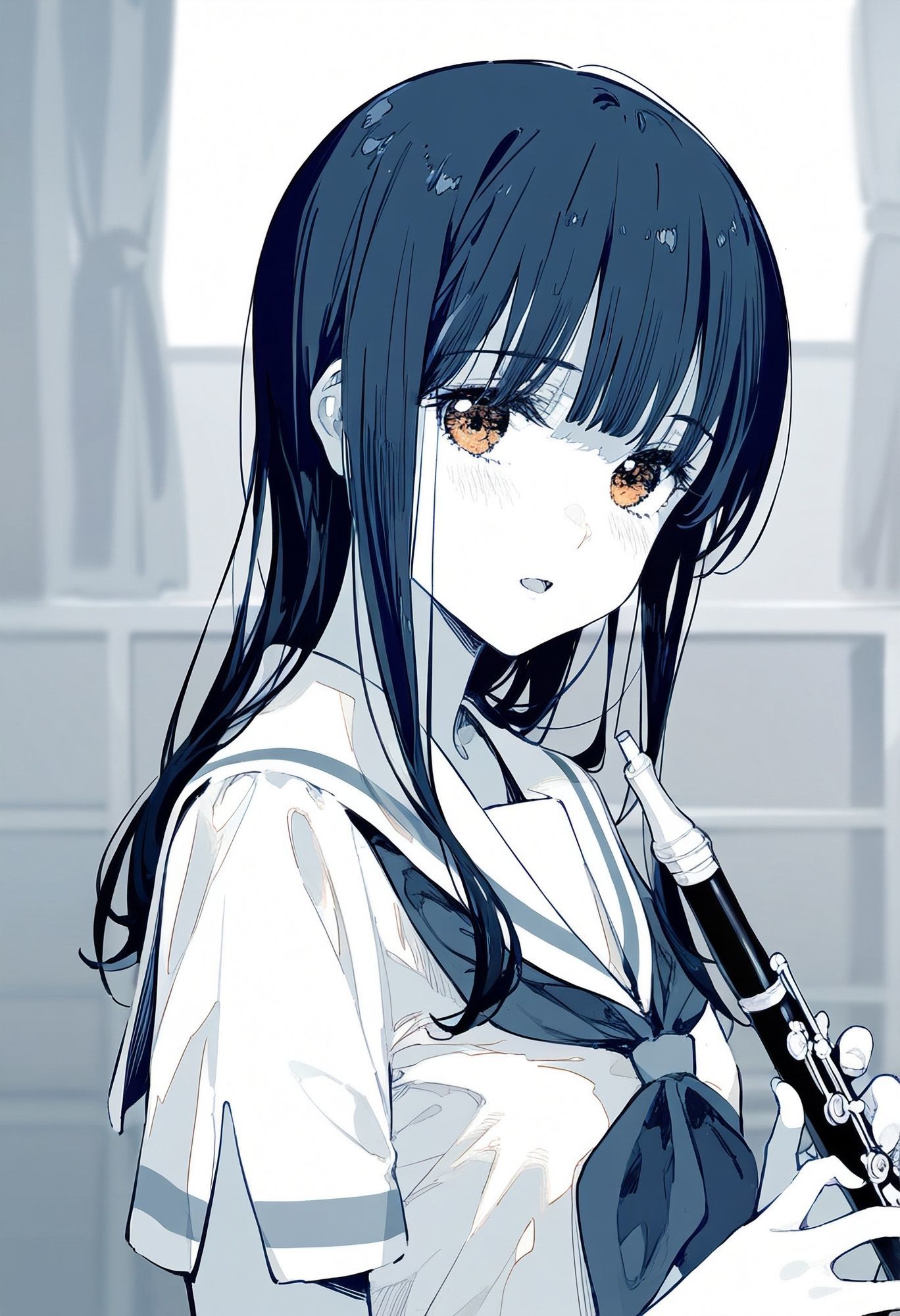 響け！ユ〇フォニアム 鎧◯みぞれと休日練習（嘘） | 同人CG・同人作品紹介 | 同人倶楽部