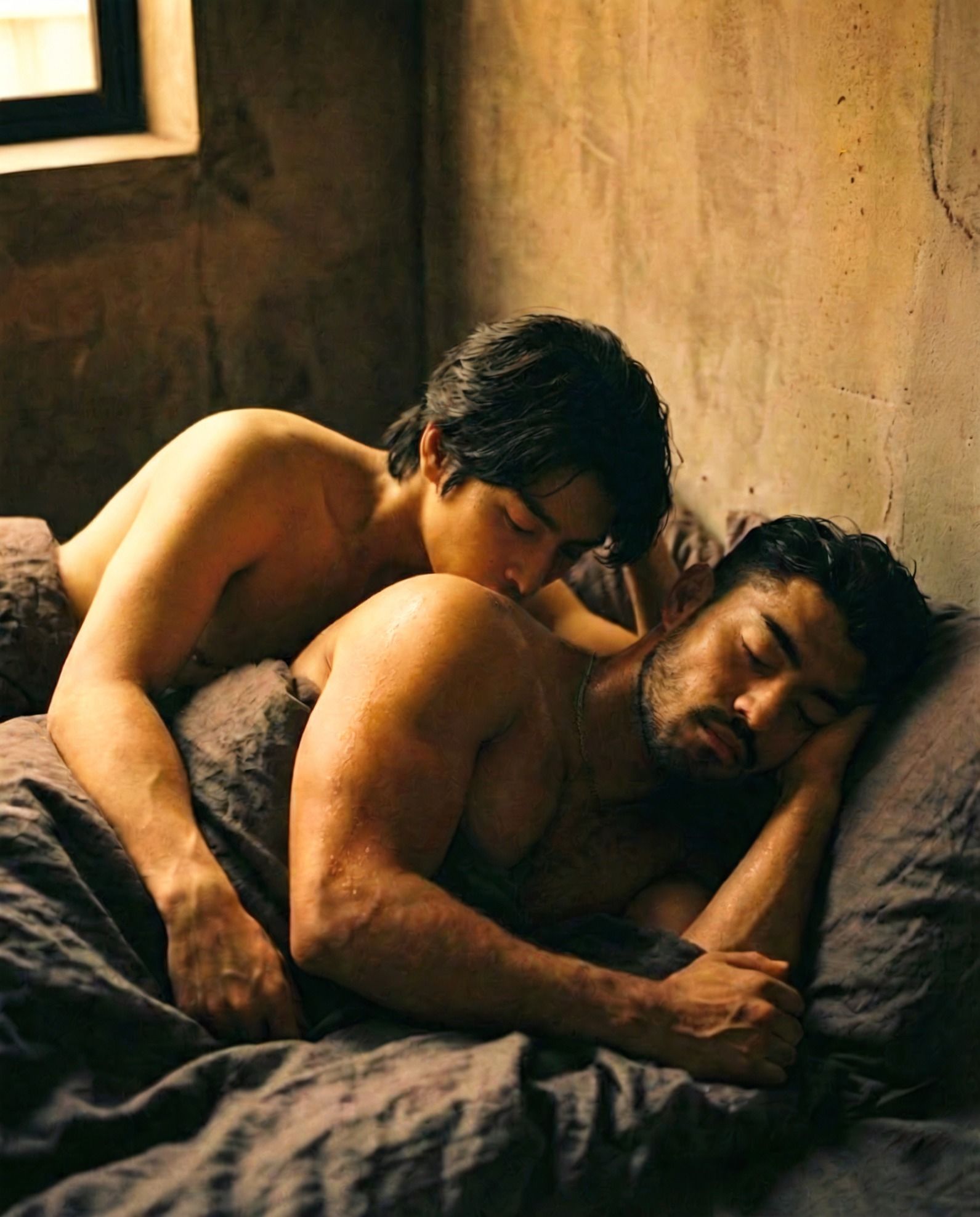 【表紙:TOUMA×伊達浩二】童顔後輩の合鍵侵入。熟睡髭先輩の口に指を捩じ込み、脇の雄臭を吸い尽くす。抵抗不能な寝起きイラマチオ/喉奥粘着音【CV:天音天馬】 | 同人CG・同人作品紹介 | 同人倶楽部