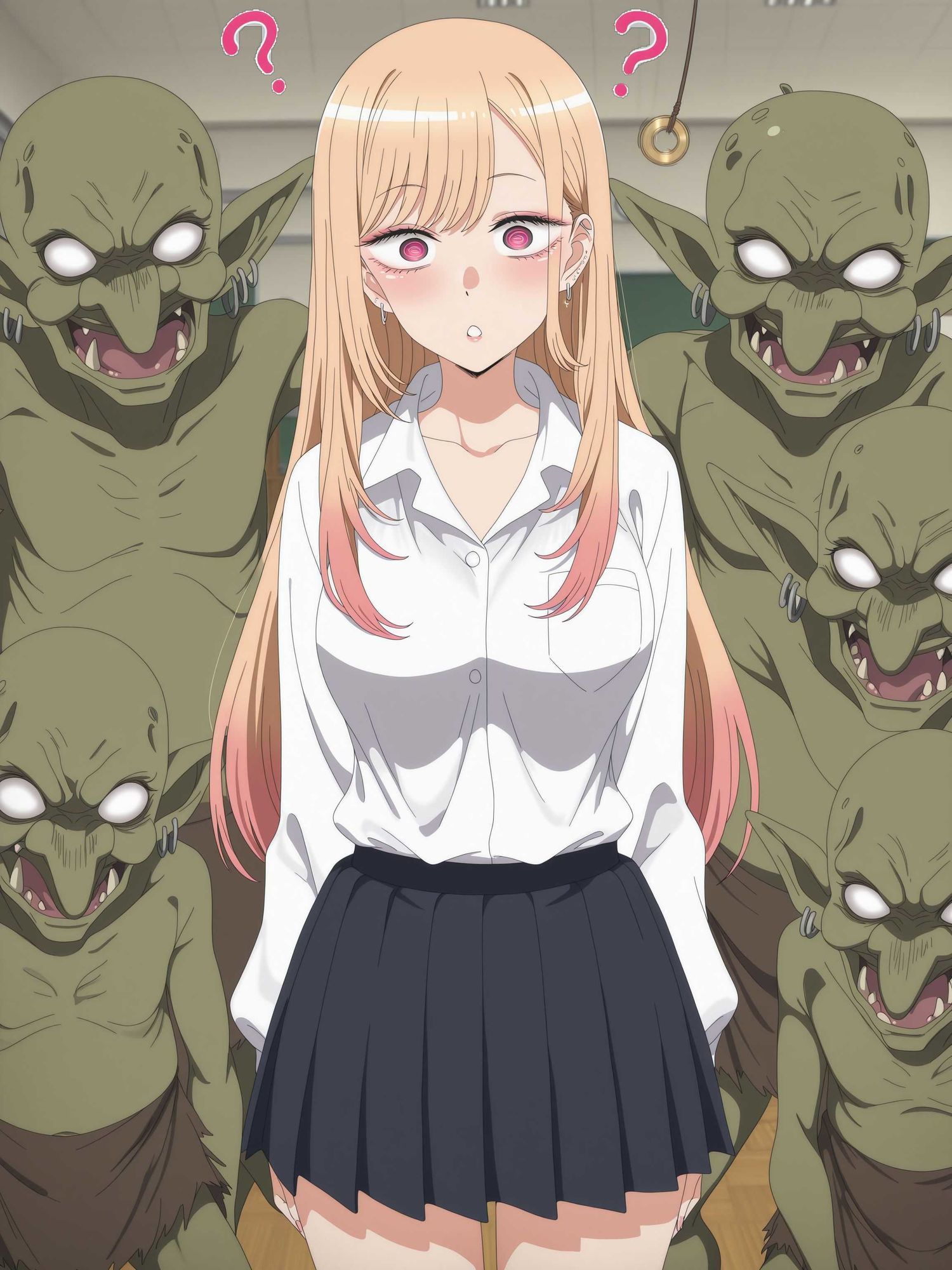 ゴブリンの魔法で発情したギャルを人間の濃厚中出しで種付けしたったw | 同人CG・同人作品紹介 | 同人倶楽部