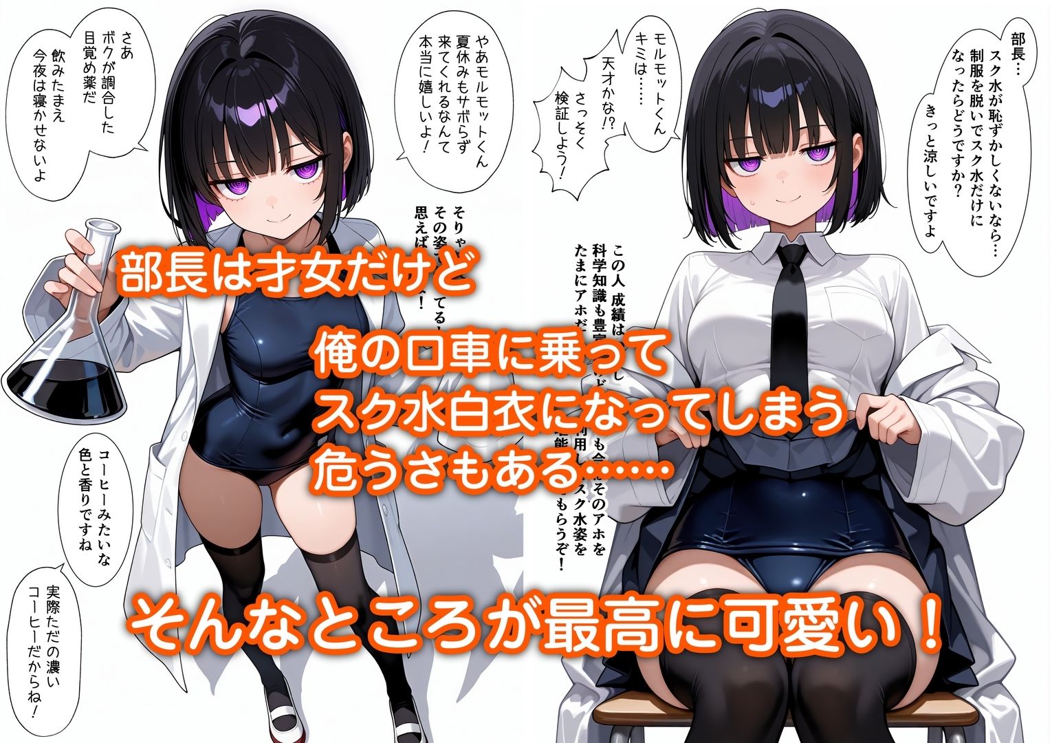 俺をモルモットくんと呼ぶクールな先輩 実はドMで種付け懇願を連呼してきた | 同人CG・同人作品紹介 | 同人倶楽部