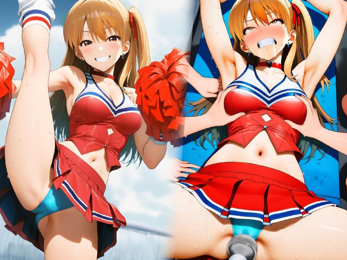 『チアガール集団レズいじめ、女同士の地獄の快楽責め』三部作セット！冬の特別セール | 同人CG・同人作品紹介 | 同人倶楽部