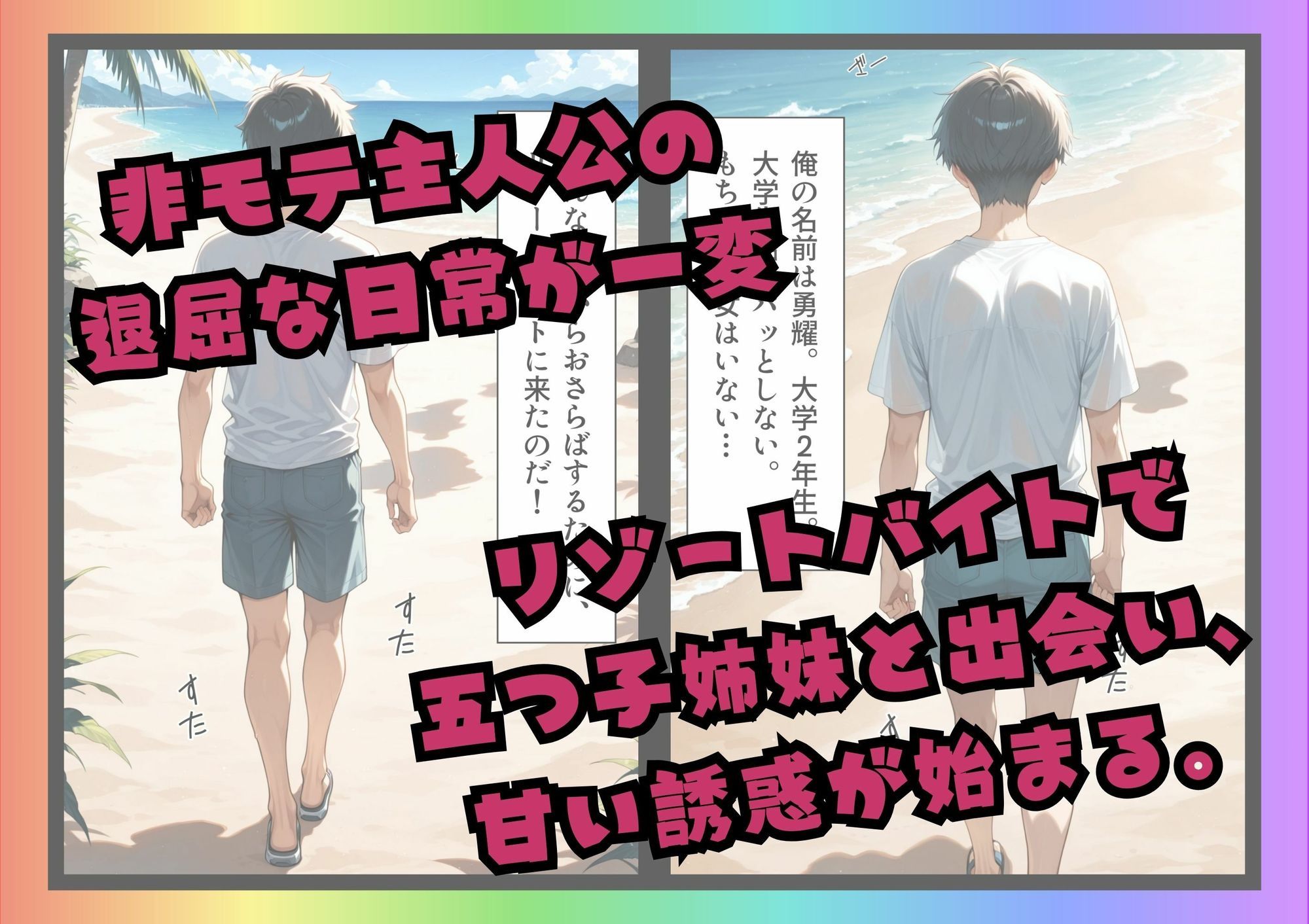 五等分の誘惑 in リゾートバイト | 同人CG・同人作品紹介 | 同人倶楽部