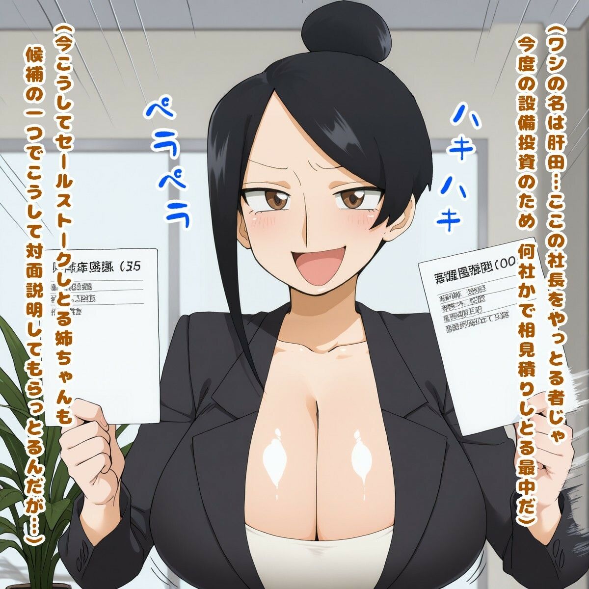 肝田社長！おひとついかがですか？（滝○ 京○/美人女上司滝○さん） | 同人CG・同人作品紹介 | 同人倶楽部