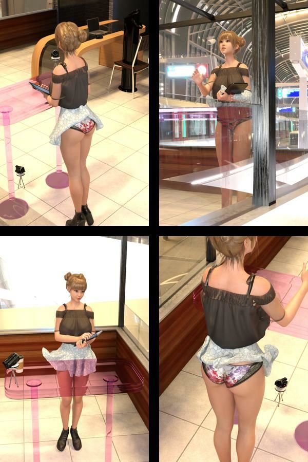 【▲All】『理想の彼女を3DCGで作ります』から生まれたバーチャルアイドル「一ノ瀬廻里（いちのせめぐり）」の風チラハプニング写真集:風チラ_05 | 同人CG・同人作品紹介 | 同人倶楽部